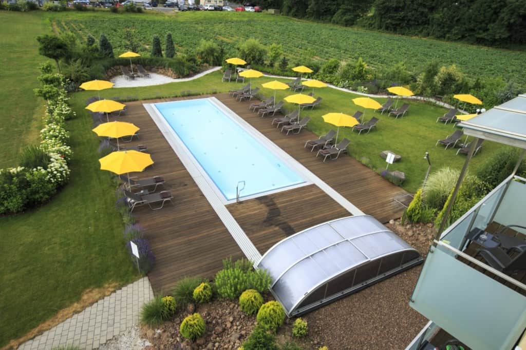 View from our pool-view rooms