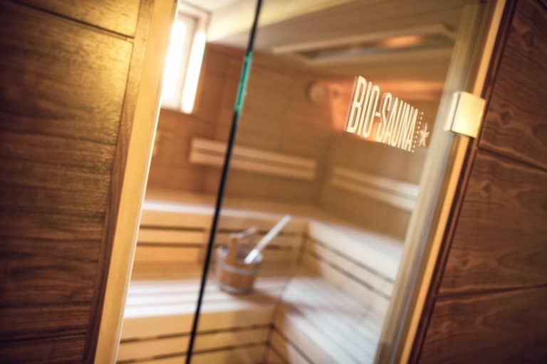 Sauna im Hotel Toscanina